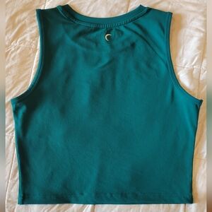 Green Zyia Crop Top